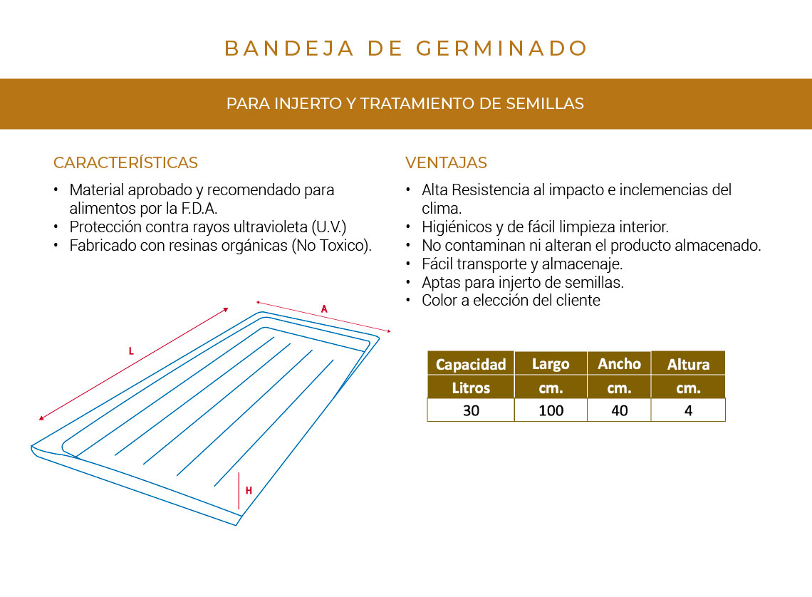 Bandejas de germinado - Imagen 2